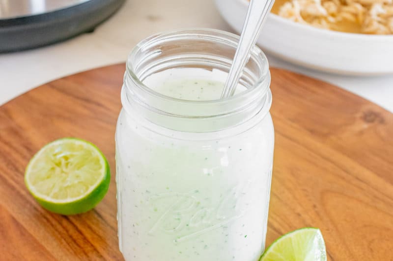 Cafe Rio Copycat: Easy Creamy Tomatillo Dressing Recipe